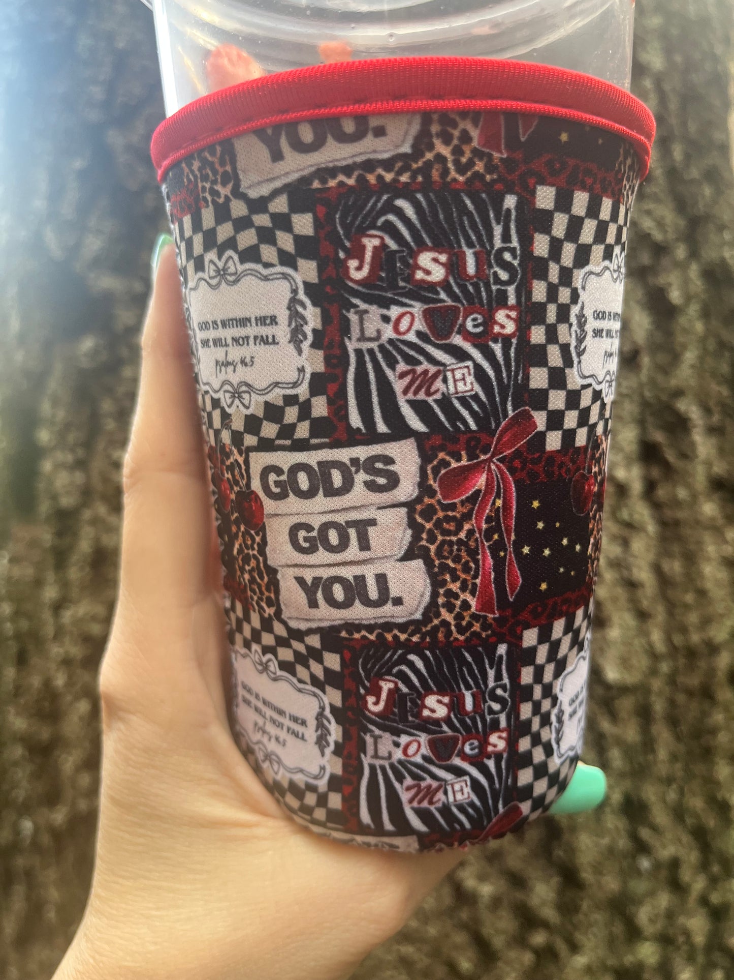 God’s Got You Iced Coffee Sleeve