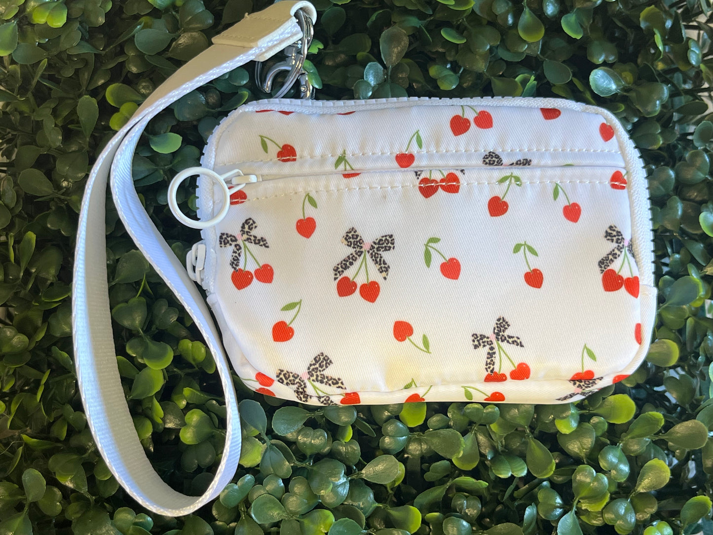 Cherry Bows Wristlet/Wallet
