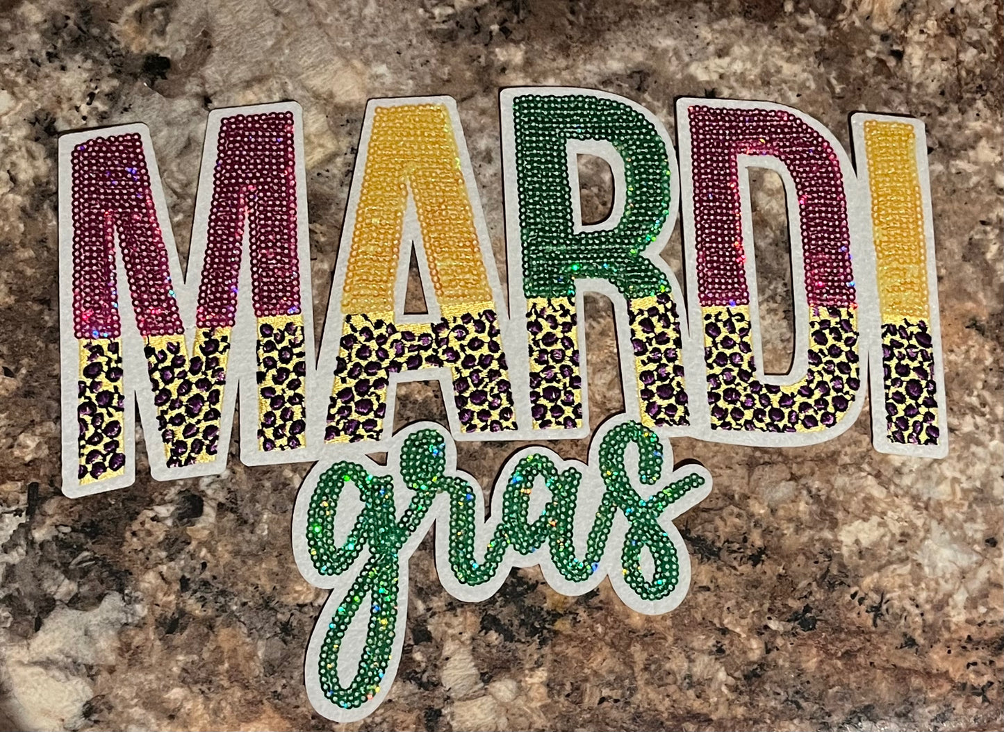 Zip pouch Or Tote With Transfer/Patch