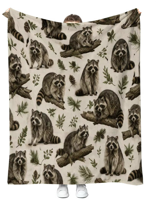 Raccoon 🦝 Blanket