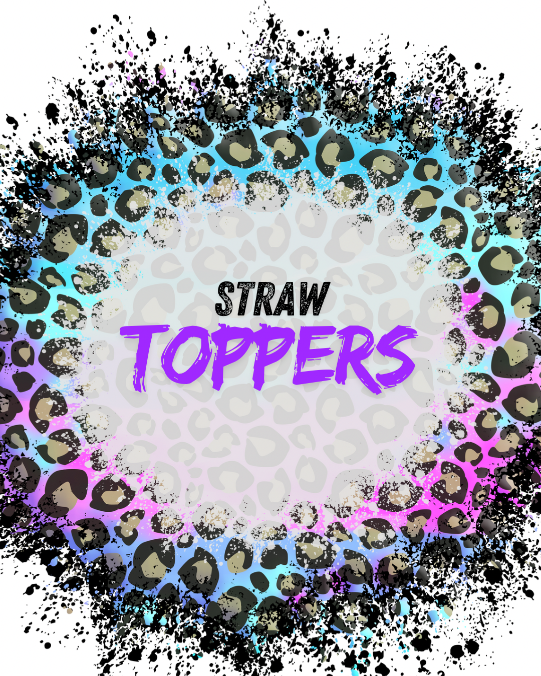 Live Claim Straw Topper