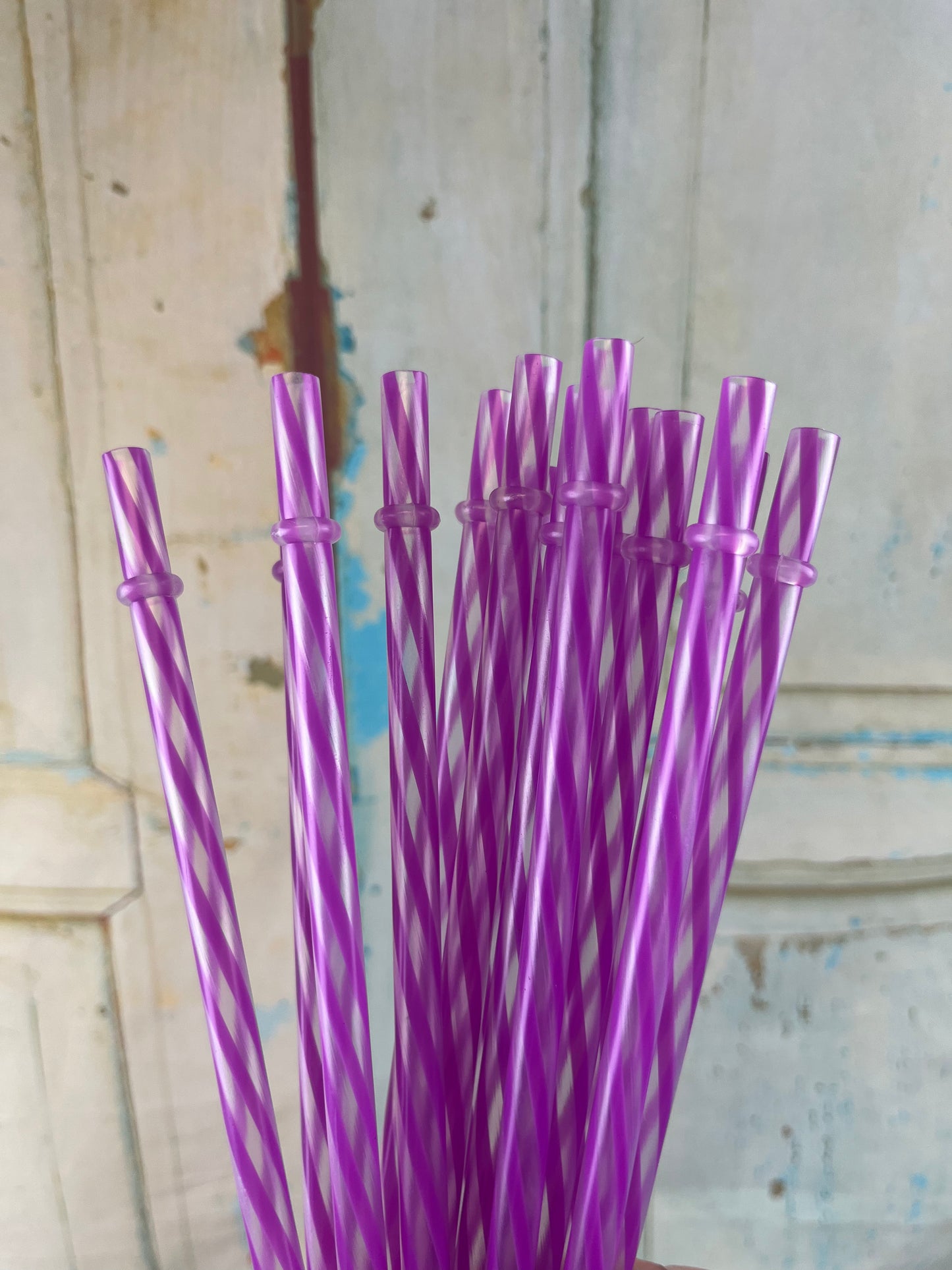 Swirl Pattern Straw