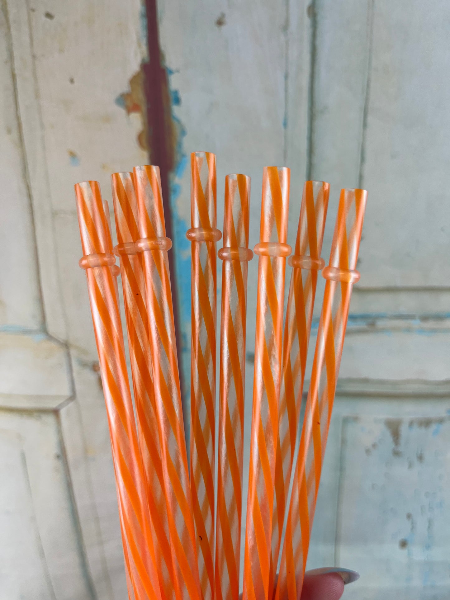 Swirl Pattern Straw