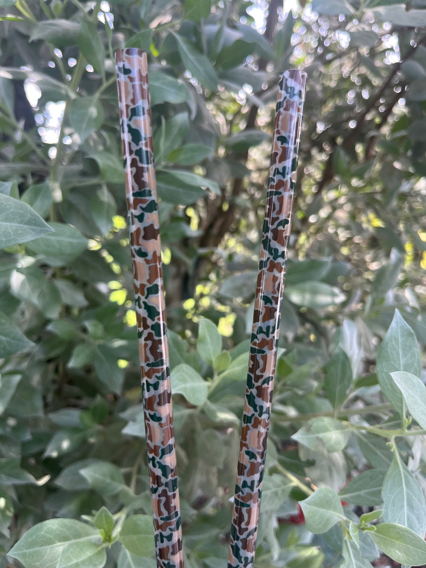 40oz Camo Print Straw