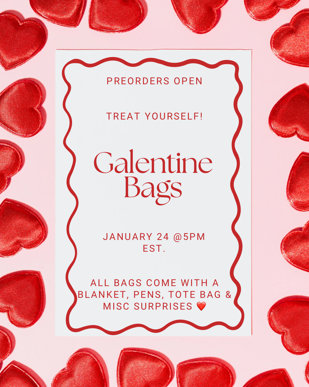 Galentine Bags
