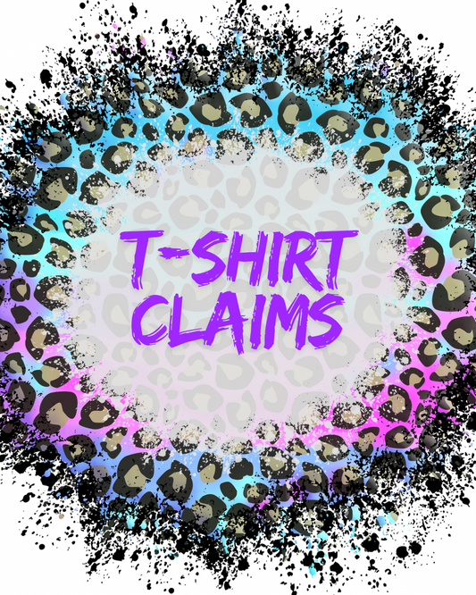 T-shirts Claimed On Live