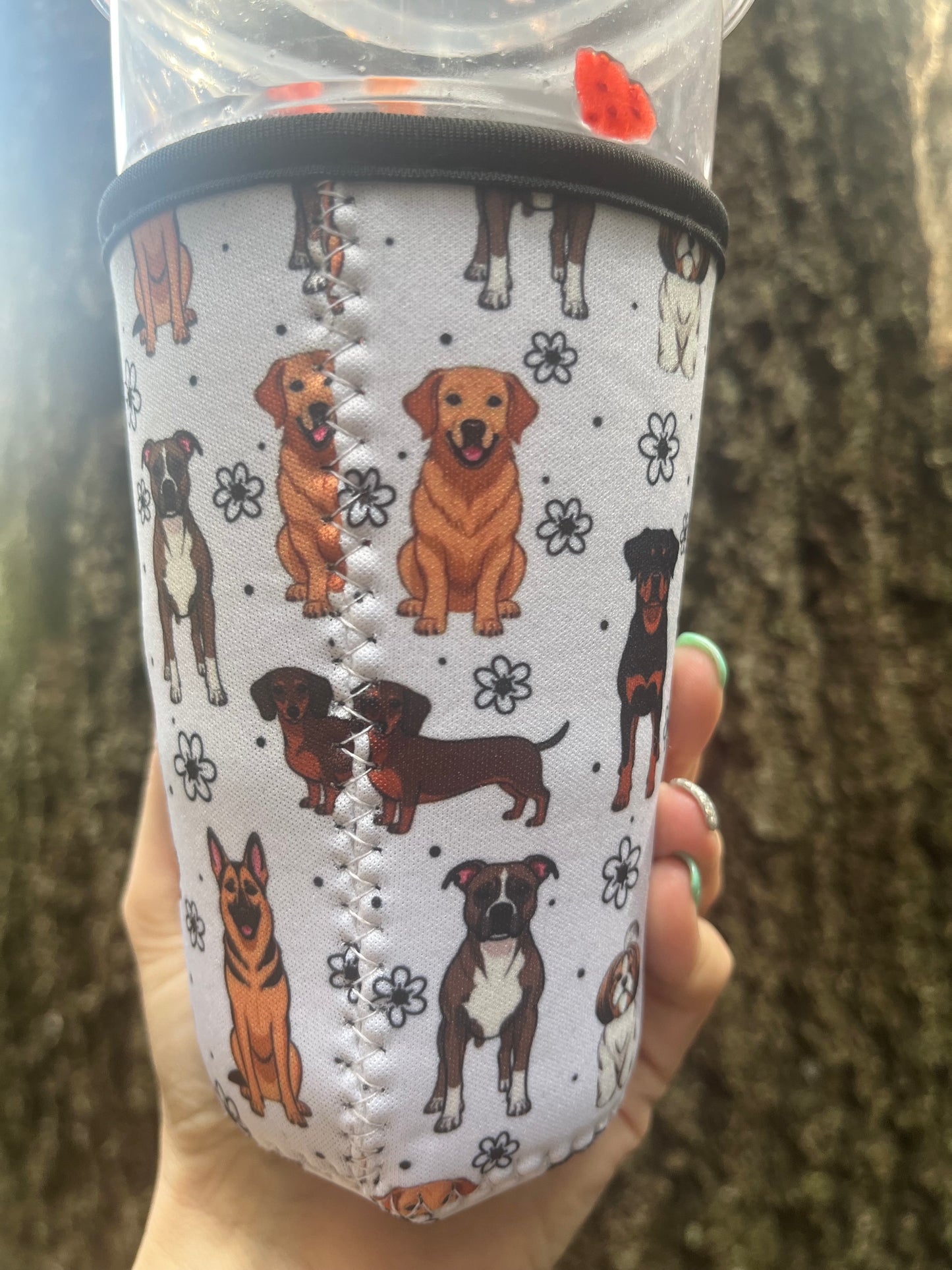 Dog Lovers Iced Coffee Sleeve