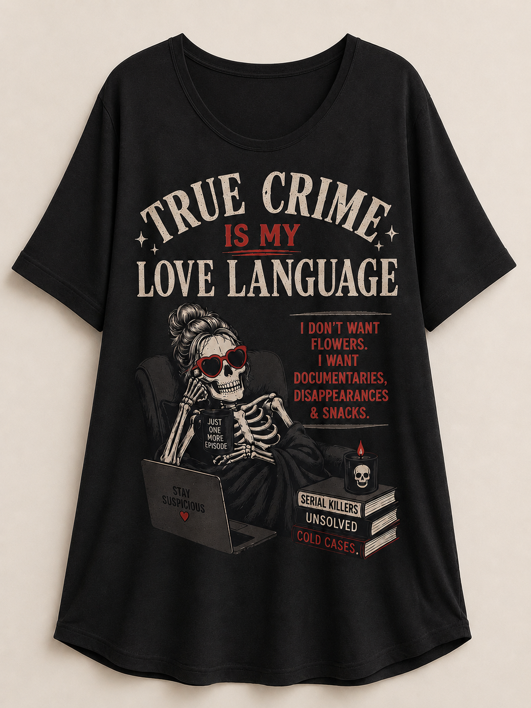 True Crime Blood Drips & Fingerprints Book Box