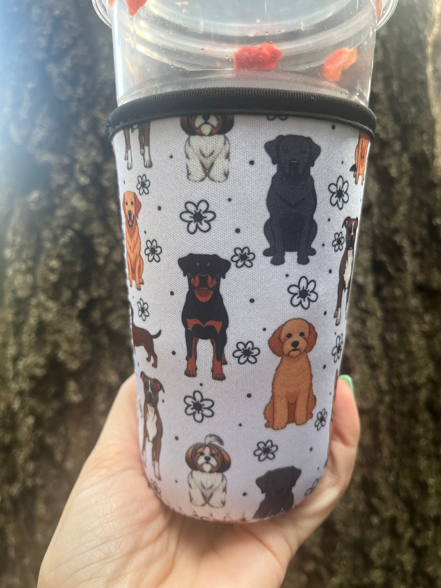 Dog Lovers Iced Coffee Sleeve