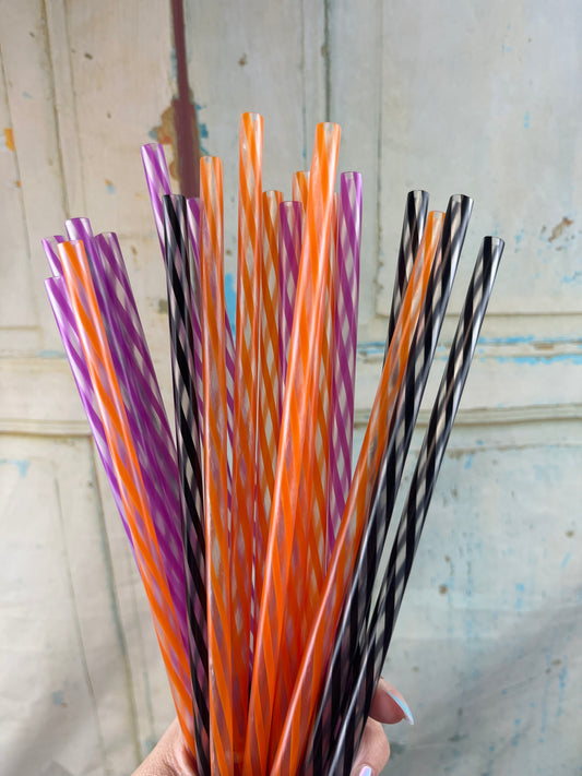 Swirl Pattern Straw