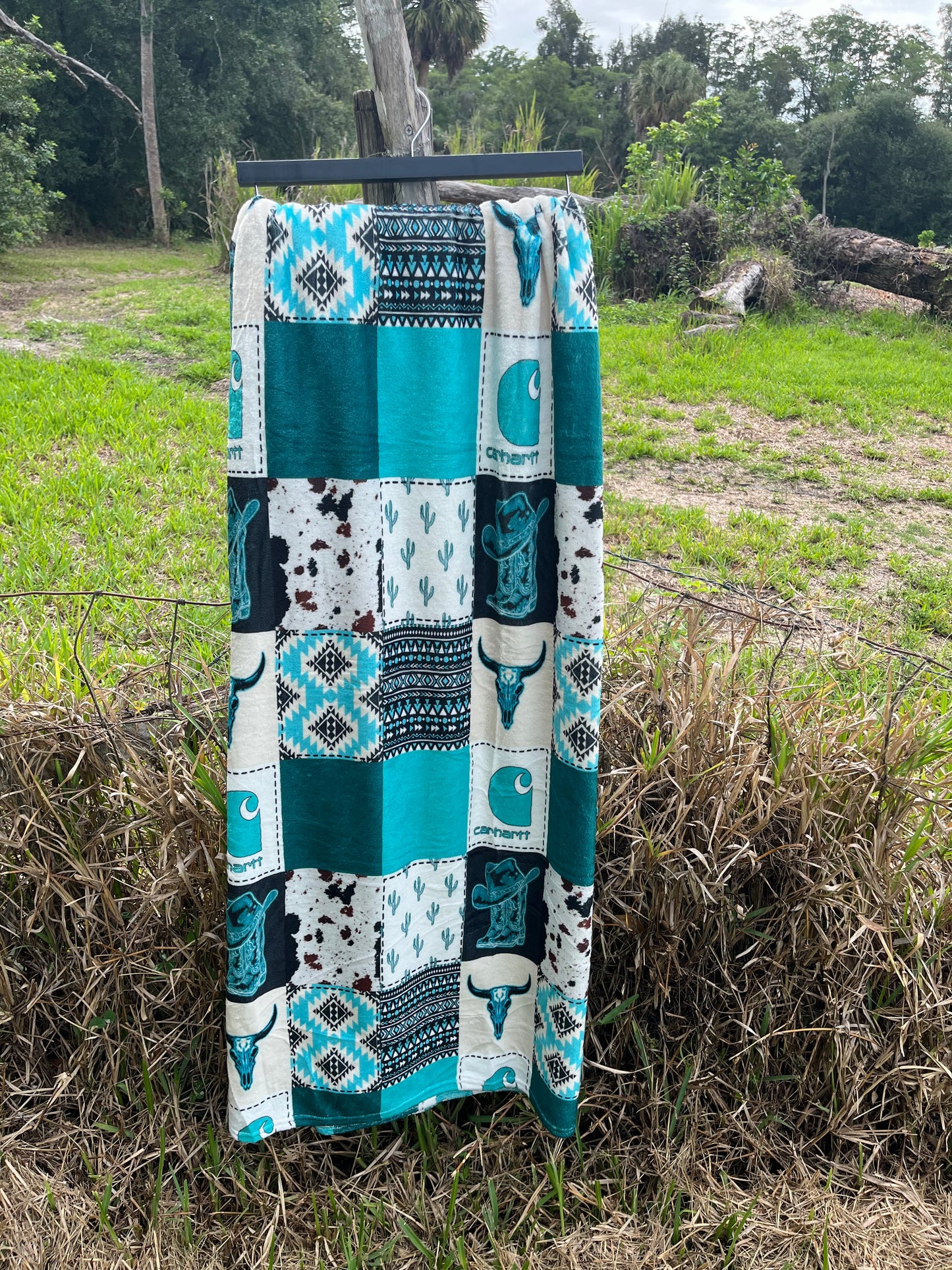 Western Turquoise Blanket