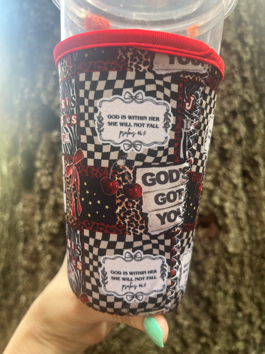 God’s Got You Iced Coffee Sleeve