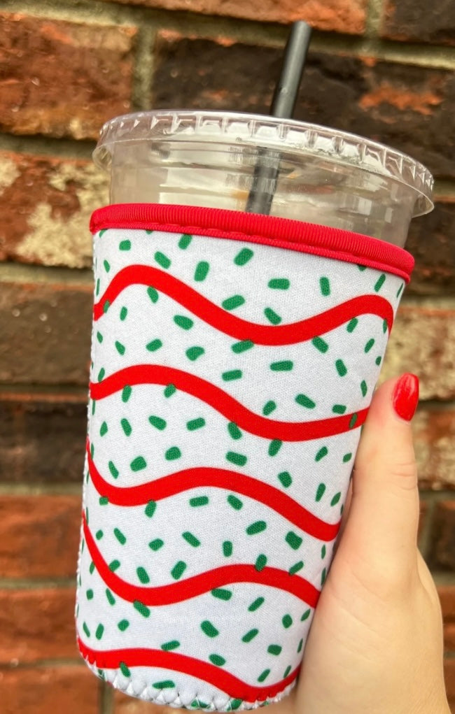 Live claims Iced coffee cup sleeve
