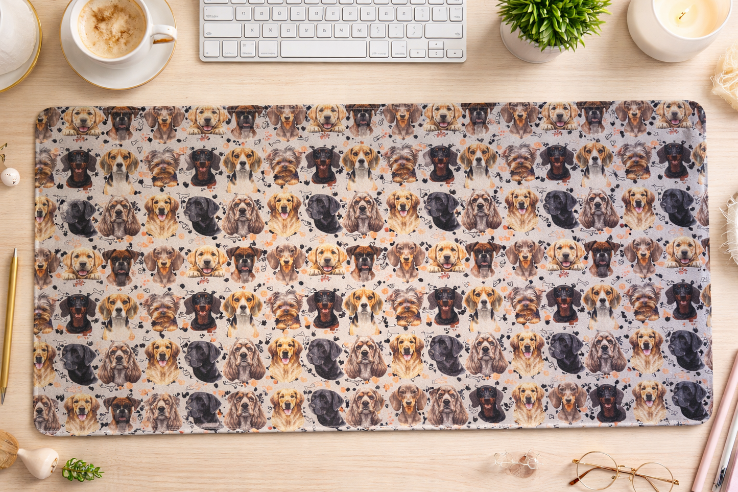 Desk mat Dog themed