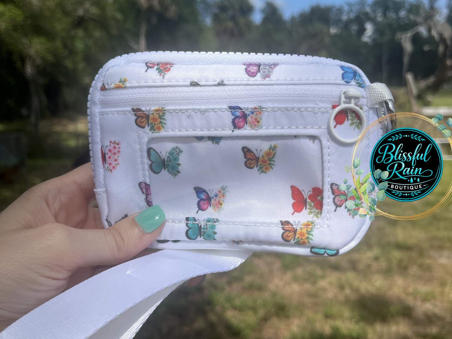 Butterflies Wristlet/Wallet