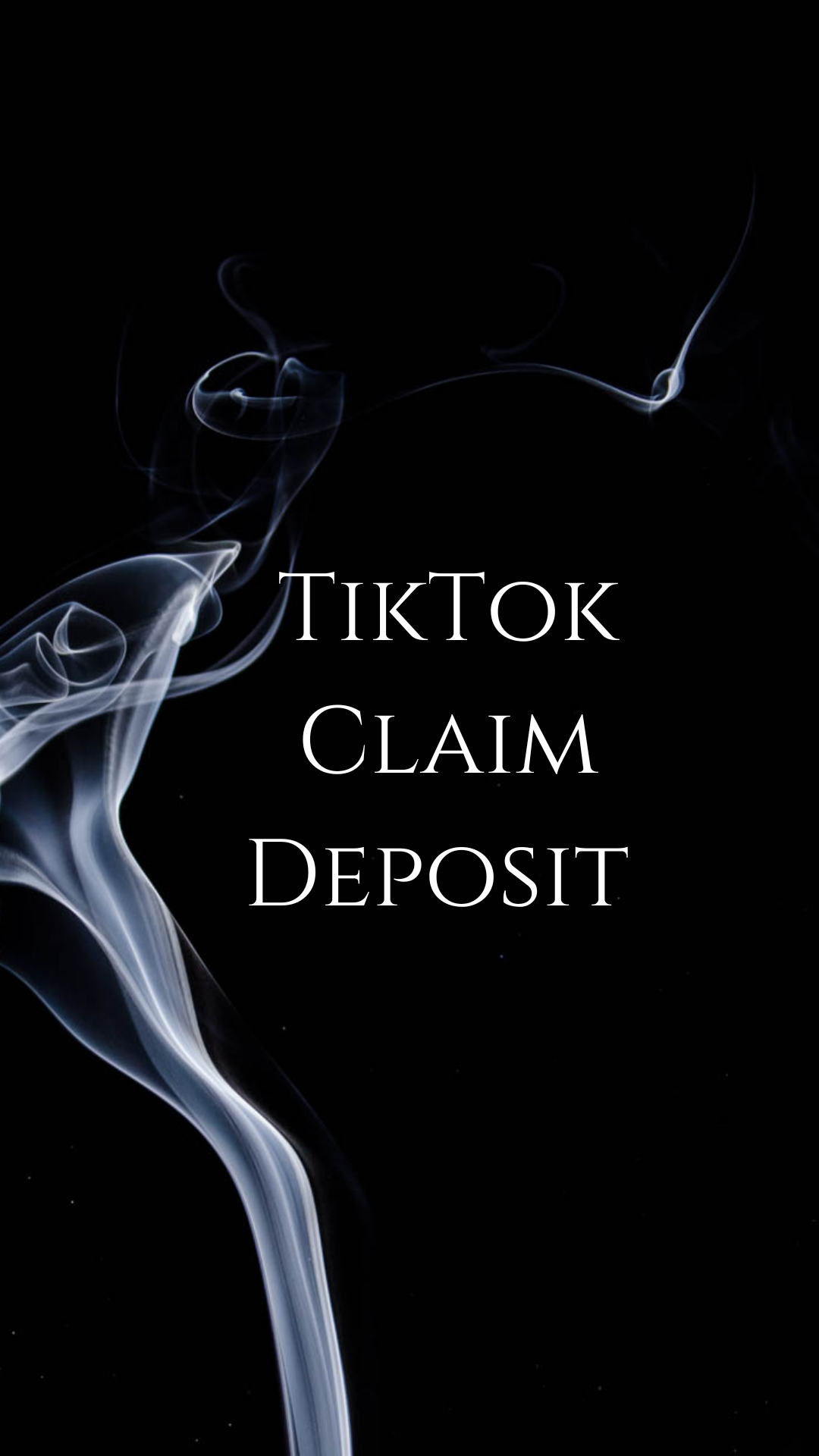 TikTok Claim Deposit