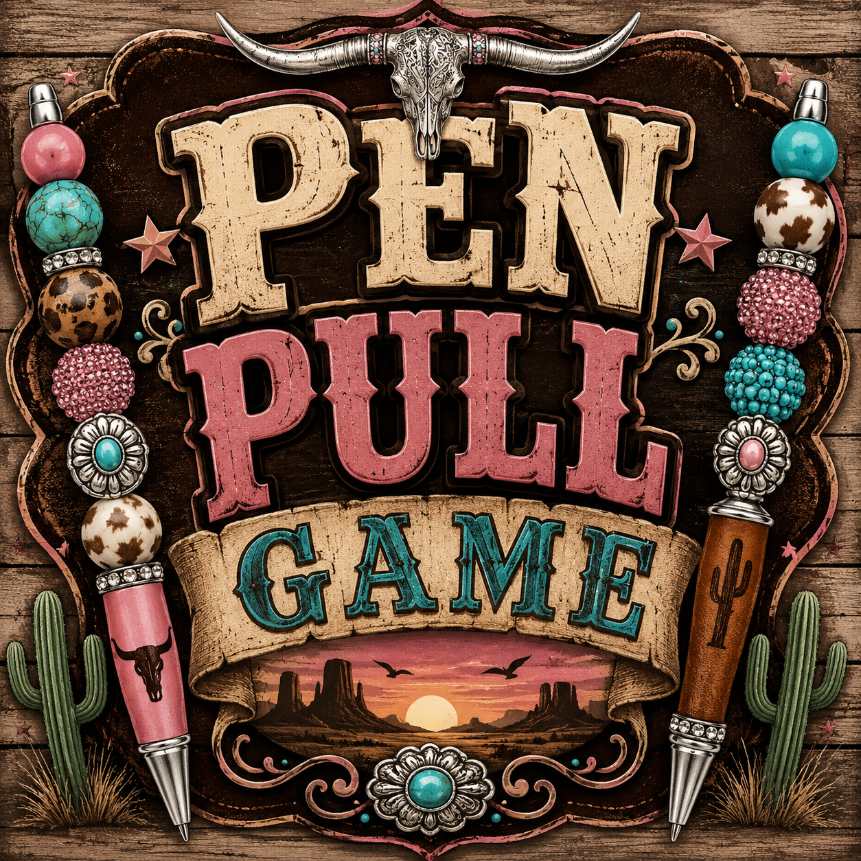 Pen pull game