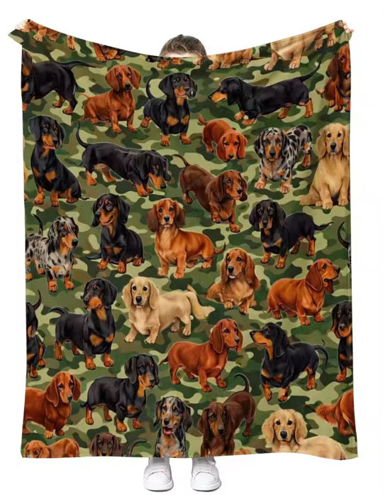 Dachshund Blanket