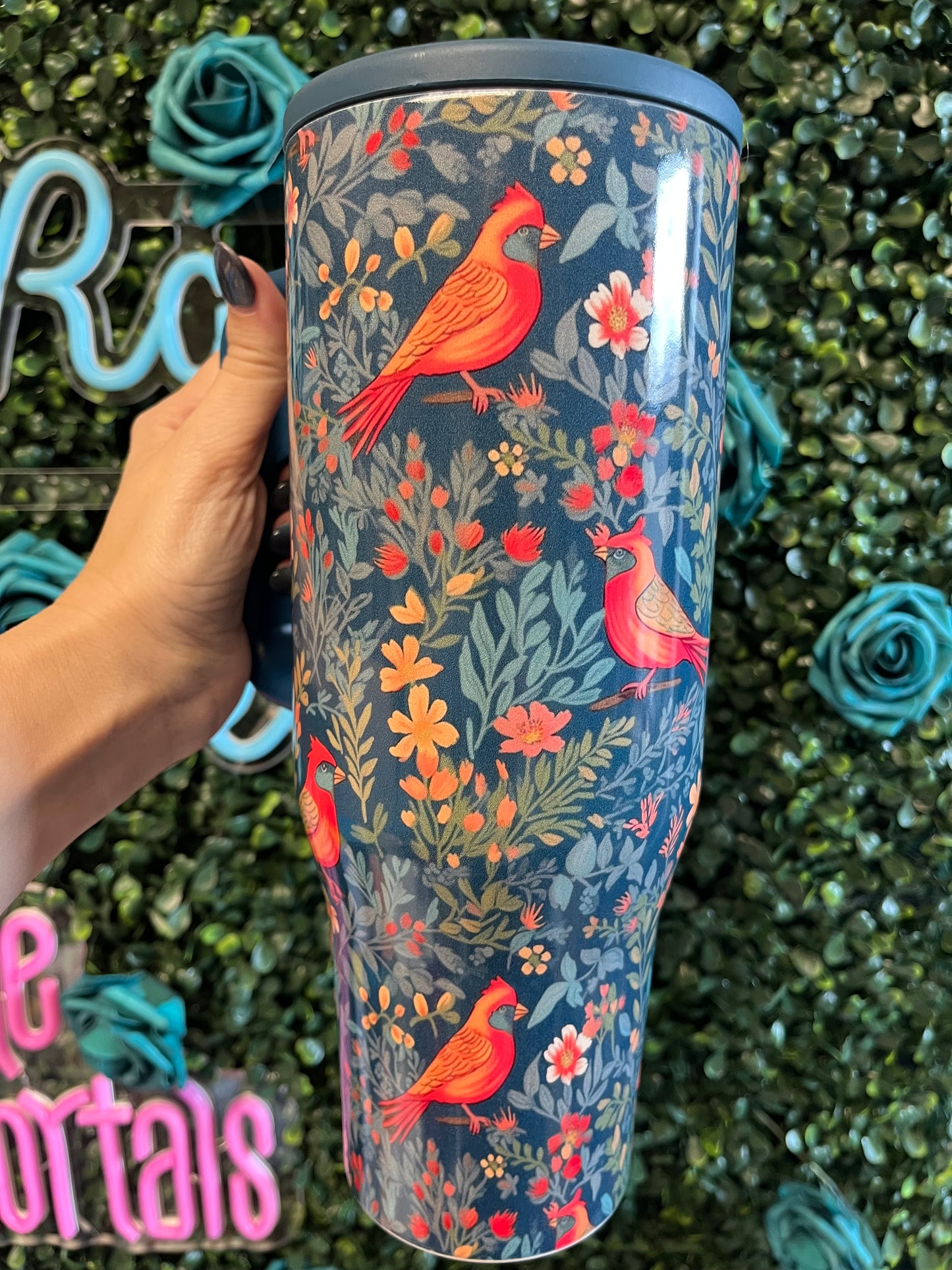 40oz Cardinal Tumbler