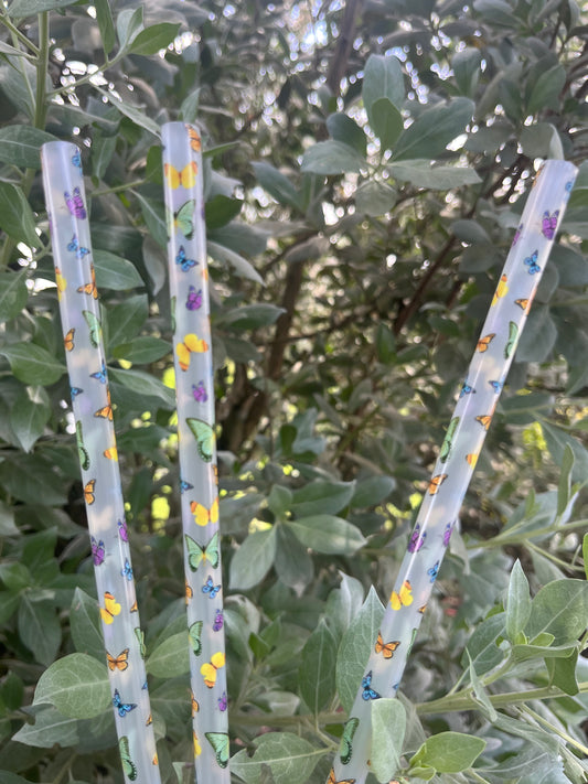 40oz Butterfly 🦋 Print Straw