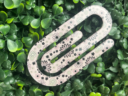 Daisies Bookmark/Jumbo Paperclip