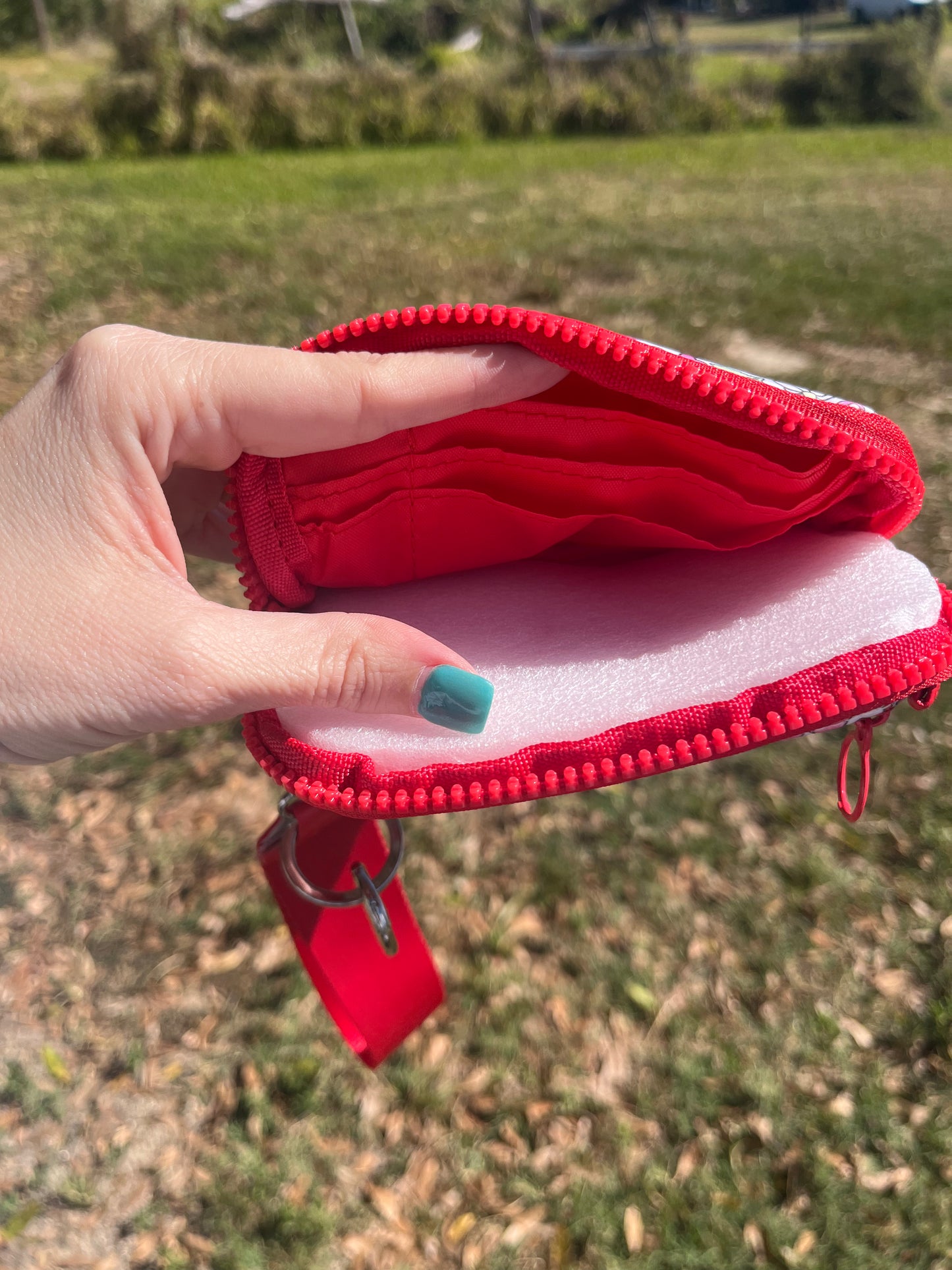 Strawberries & Bows Wristlet/Wallet