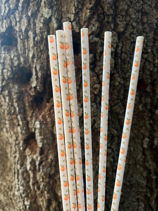 40oz Just Peachy 🍑 Print Straw