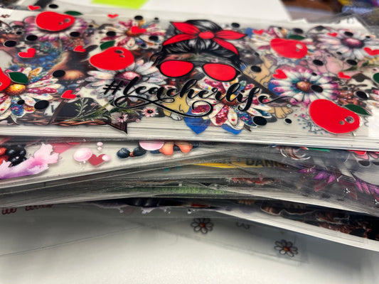 Mystery cup wraps for 16oz cups