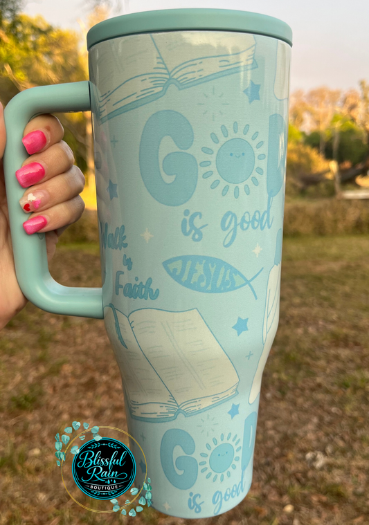 40oz God is Good Tumbler