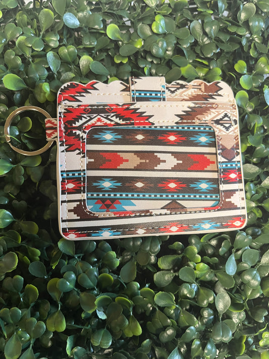 Western Aztec Card Holder
