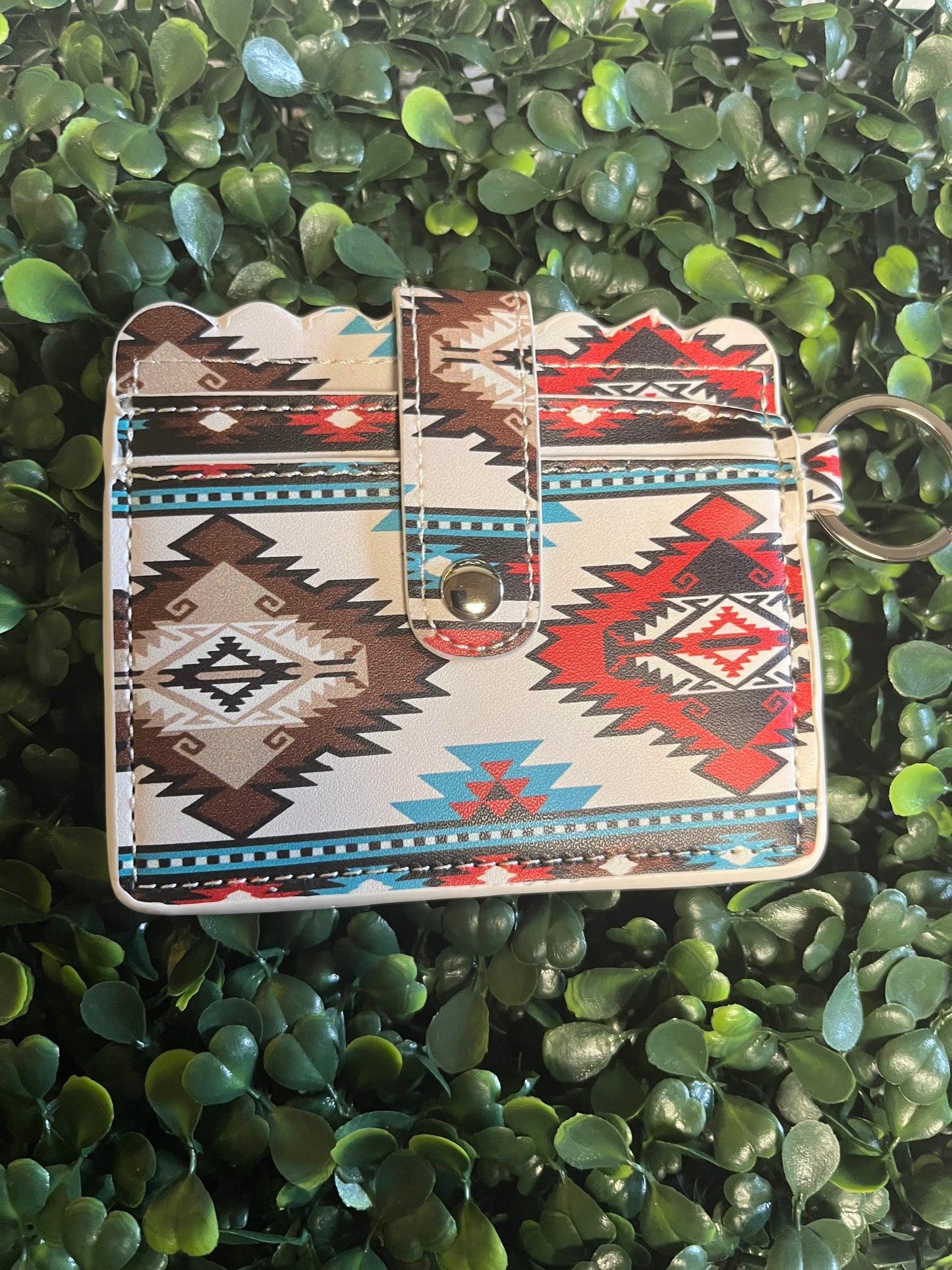 Western Aztec Card Holder