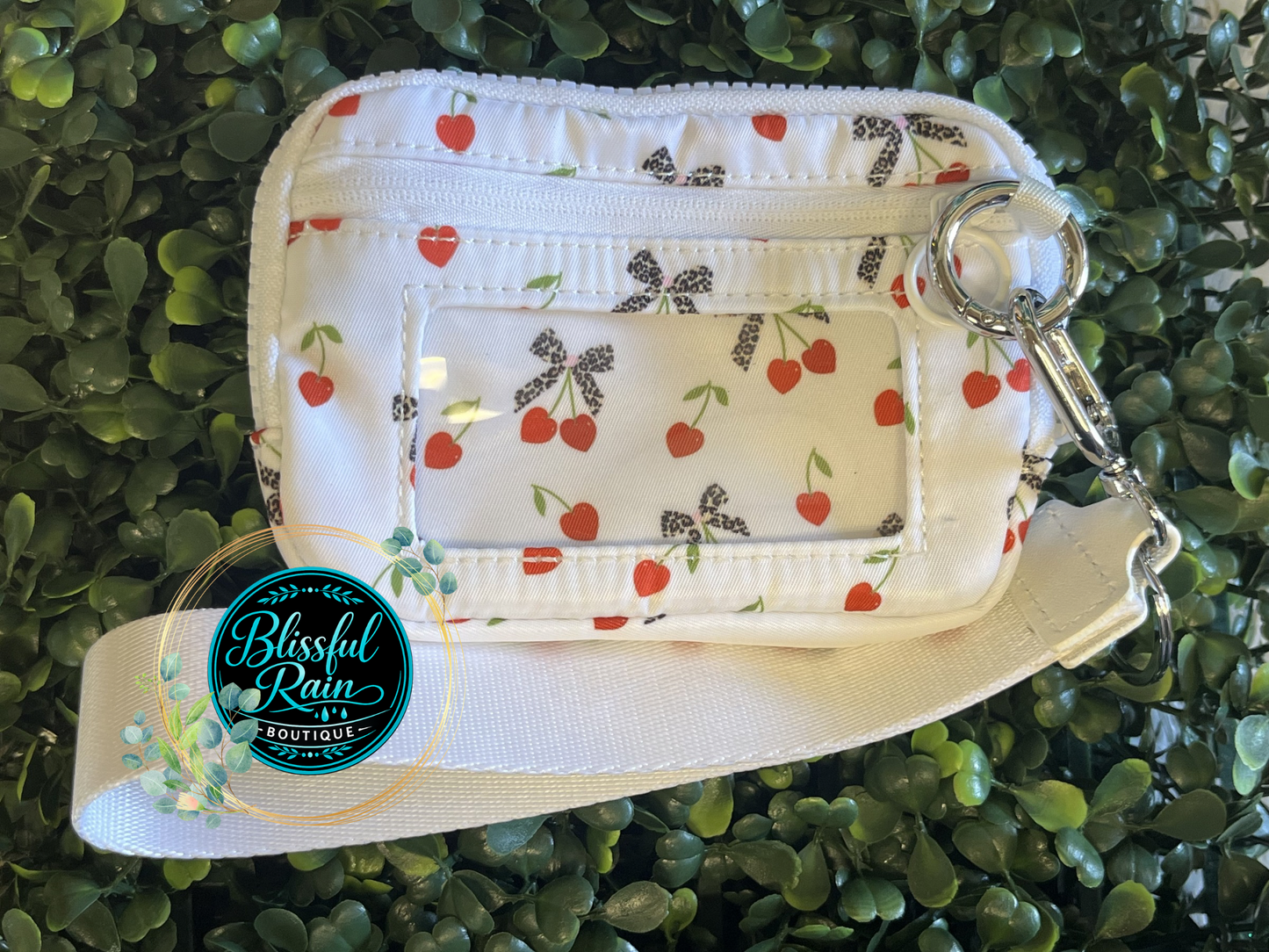 Cherry Bows Wristlet/Wallet